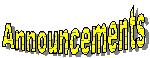 Announcements