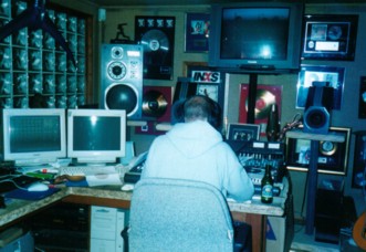 The man that makes recording fun...BAZ!!!!