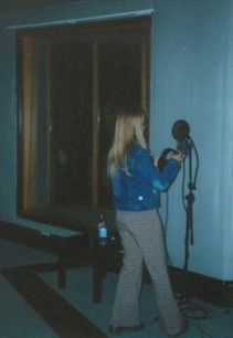 Heidi about to track her BV's