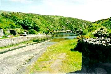 The lime kilns at Solva