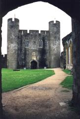 The East Gatehouse from the inner ward.