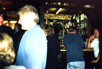 A lively evening at 'The Black Boy'