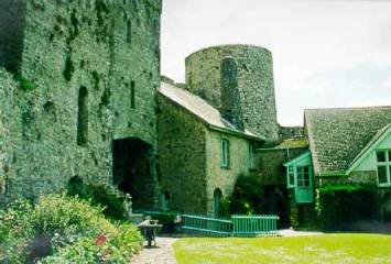 Somewhat restored, Manorbier has regained much of its ancient hospitality