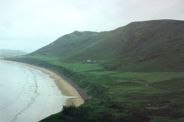 Rhossili Beach, Rhossili Down and the most beautiful farmstead I've ever seen