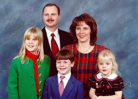 Brian, Rhonda and family 11/99