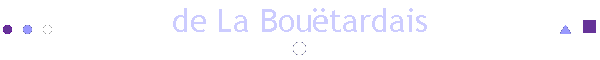 de La Bou�tardais