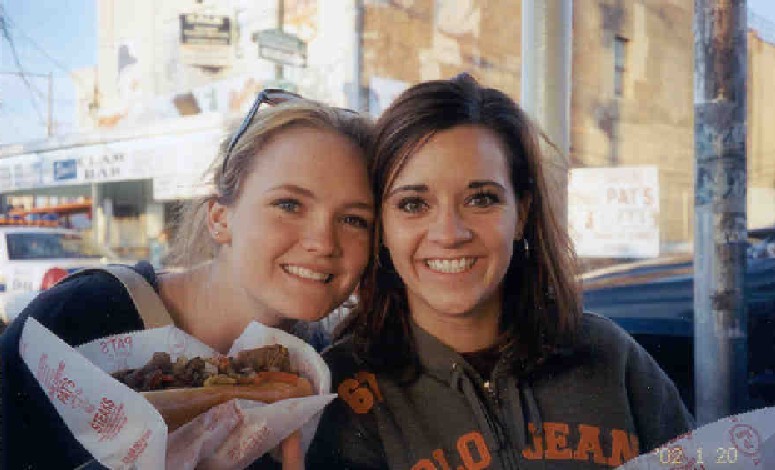 Cheesesteaks in Philadelphia.