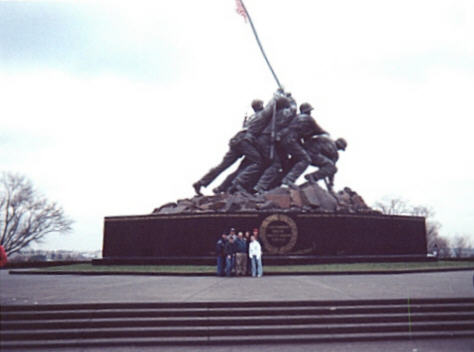 Iwojima Monument...Dedicated to the U.S. Marine Corps