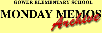 monday memos