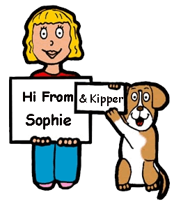 Hi From Sophie and Kipper