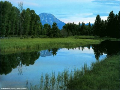 soothing mountain image