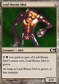Leaf-Borne Idol
