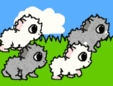Izzy's 'Tinkerbell,' 'Smeegles,' 'Hagrid' and 'Gandalf' by me