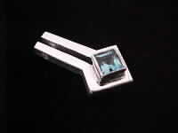 Closeup of Square Pendant