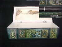 Closeup of detail and ( small nick) on the rear