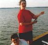 Liegh and Kathy Fishing
