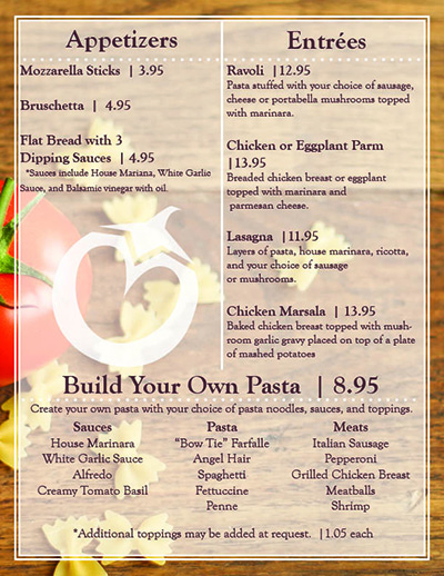 Menu Page 2