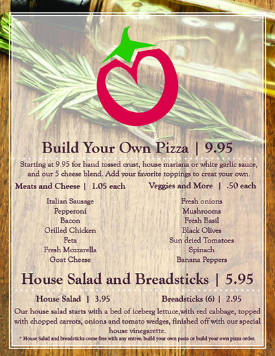 Menu Page 3