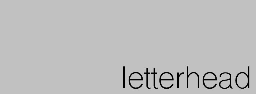 Letterhead