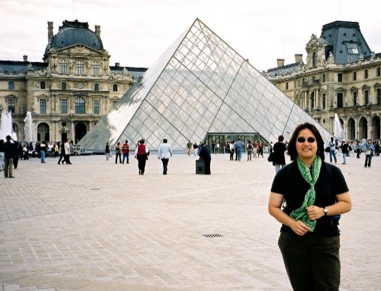 MG at the Louvre
