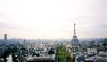Eiffel view from Arch de Triomphe
