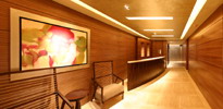 'The Spa' at Four Seasons Hotel, Jakarta - CLICK to open into a separate page. Entrance to 'The Spa', Four Seasons, Jakarta