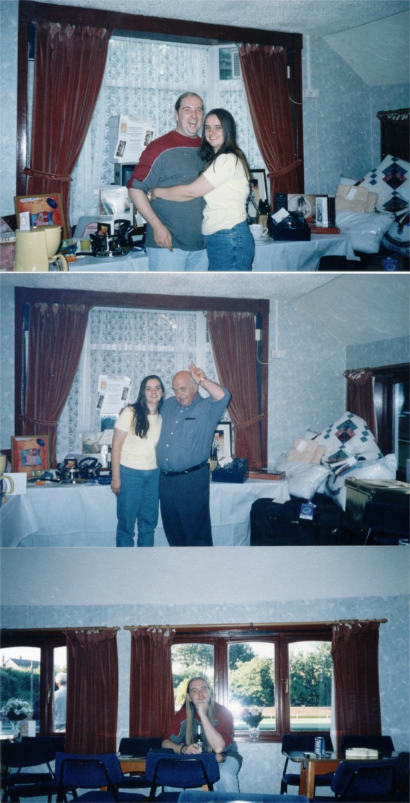 The Bride and Groom; the Bride and her Father; the Groom in pensive mood!