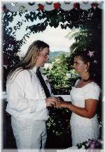 [Graham and Nikki swap rings]