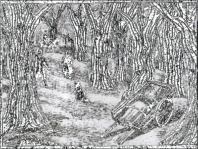 Elly Kedward est attach&eacute;e et laiss&eacute; seule dans la for&ecirc;t en plein hiver