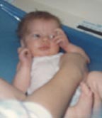 First Bath (2 wks old)
