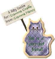 Gramma Nancy adopted kitty 4 me