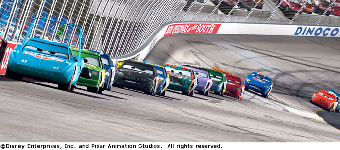 The cars here are going to be fast!