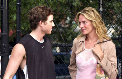 Uma Thurman tries to find love