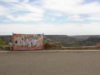 With the Banner in Palo Duro Canyon State Park 