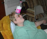 Example #22:&nbsp; By numbing the cerebellum with ice or a cold beverage, the subject induces a state of mindless bliss.