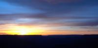 Sunset over the Grand Canyon