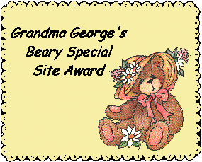 Grandma George's Beary Special Site Award