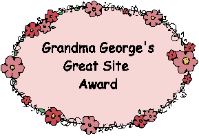 Grandma George's Great Site Flower Award