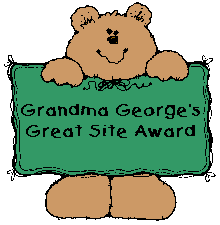 Grandma George's Great Site Bear Award
