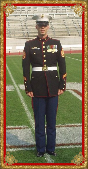 MSgt Gordon J. McComb in dress uniform