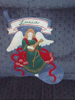 Lucia's Christmas stocking