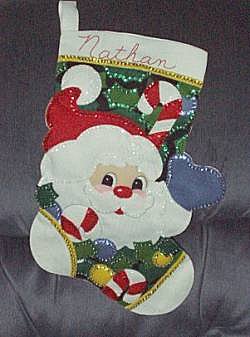 Nathan's Christmas stocking