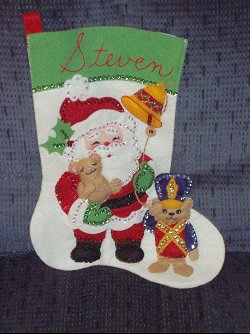 Steven's Christmas stocking