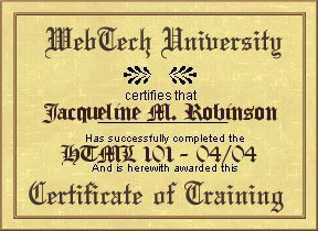 HTML 101 Diploma
