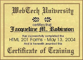 HTML201-Forms Diploma