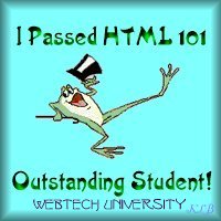 I Passed! Outstanding Student Award