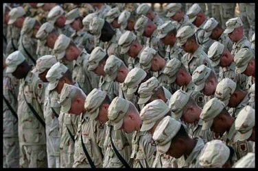 Praying Soldiers 4