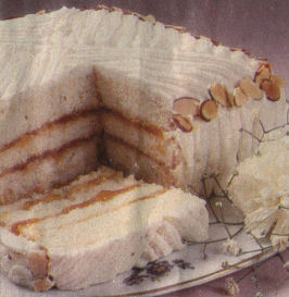 Almond Apricot Cake