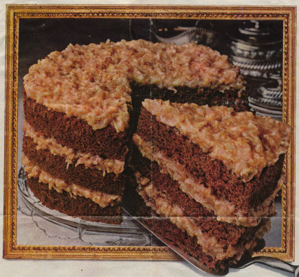 German Sweet Chocolate Cake