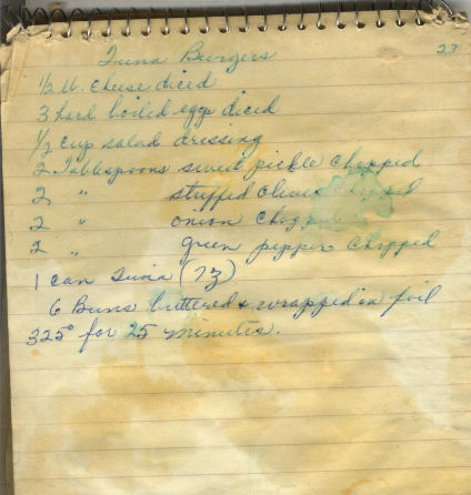 Tuna Burger Recipe